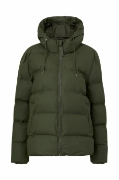 Rains Vinterjakke Alta Puffer Jacket 03 green Clearance