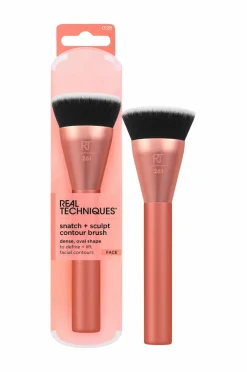 Real Techniques Shapeshifter Snatch + Sculpt Contour Brush No Color Best