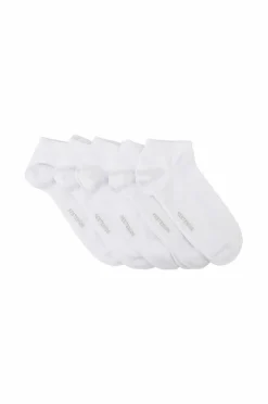 Resteröds STRØMPER Ankle Socks Bamboo 5-pak Heavy melange white Outlet