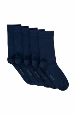 Resteröds Strømper Bamboo 5-pak Navy New