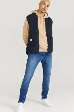 Resteröds Overtøj|Overtøj>Vest Fleece Vest 03-82 navy