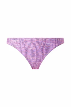 Röhnisch Bikiniunderdel Oni Brazilian Bikini Brief Zigzag purple