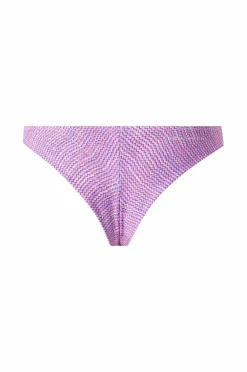 Röhnisch Bikiniunderdel Oni Brazilian Bikini Brief Zigzag purple