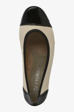 Rieker Ballerinasko L9351-80 White-combination Online