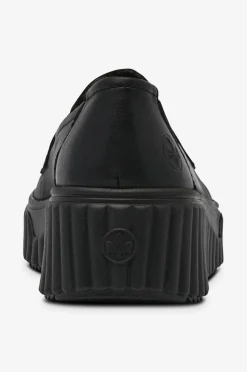 Rieker Loafers Leather Black