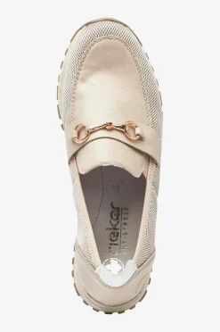 Rieker Loafers>Loafers N7455-60 Beige
