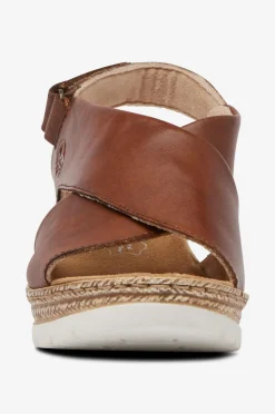 Rieker Sandaler med hæl 61975-24 Brown Sale