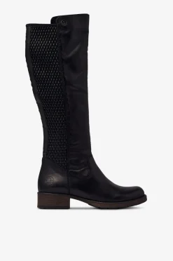 Rieker Støvler>Støvler i skind Black