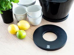 Rotor design Grydeunderlag Stella Sort Clearance