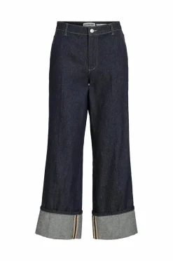 Rouge Edit Jeans>Jeans rouMartine RW 7/8 S-f Dark medium blue denim