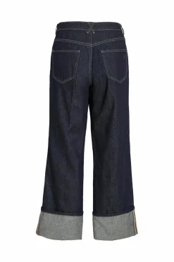 Rouge Edit Jeans>Jeans rouMartine RW 7/8 S-f Dark medium blue denim