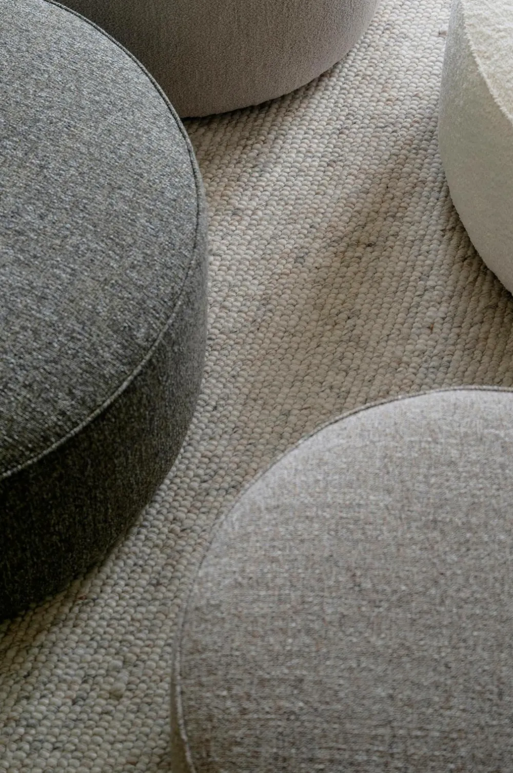 Rowico Home Joplin Puf Ø70 Lys beige Online