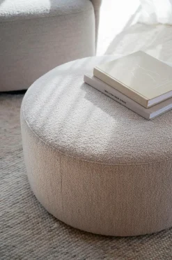 Rowico Home Joplin Puf Ø70 Lys beige Online