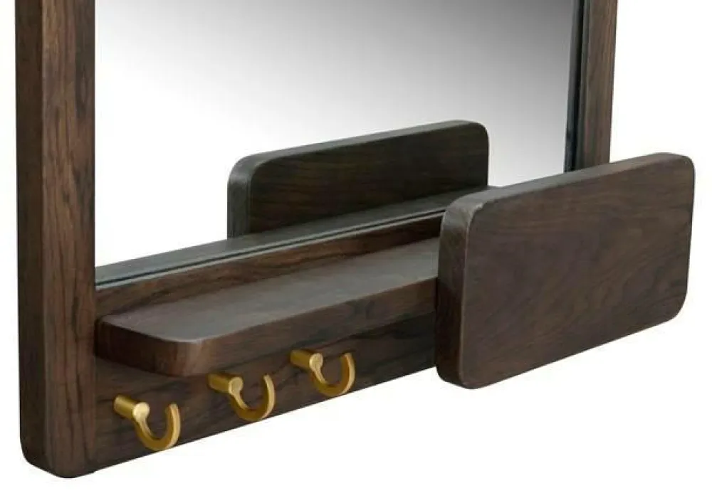 Rowico Home Spejle>Spejl Inverness, 45 x 60 cm Brun