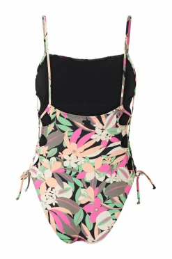 Roxy Badetøj|Badetøj>Badedragt PT Beach Classics Lace Up Anthracite palm song s