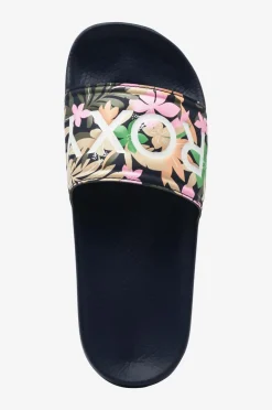 Roxy Badesko|Sandaler>Badesandaler RG Slippy II Lt Navy/Pink