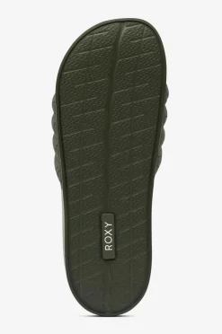 Roxy Badetøfler Slippy WP J Sndl Bmg Army green