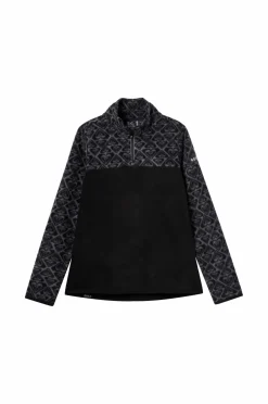 Roxy Trøjer & Cardigans>Fleecetrøje Whitecamp Half Zip True black roxygram tonal