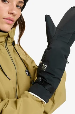 Roxy Handsker & Vanter>Skihandsker Jetty Solid Mitt True black