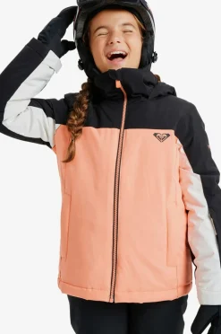 Roxy Skijakke Galaxy Girl JK Coral chic Clearance