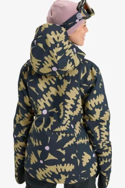Roxy Skijakke Jetty JK Fennel seed big flower Best