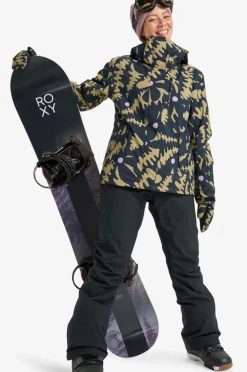 Roxy Skijakke Jetty JK Fennel seed big flower Best