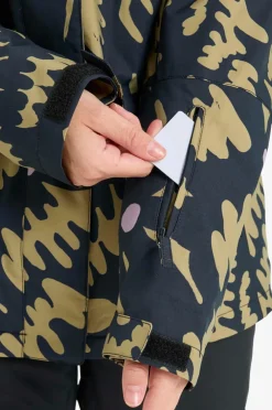 Roxy Skijakke Jetty JK Fennel seed big flower Best