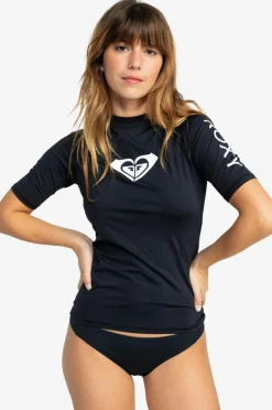 Roxy Strandtøj|Badetøj>Solbeskyttelsestrøje Whole Hearted Anthracit 2