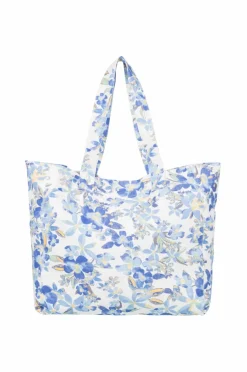 Roxy Taske Anti Bad Vibes Printed Egret Artsy Floral Clearance