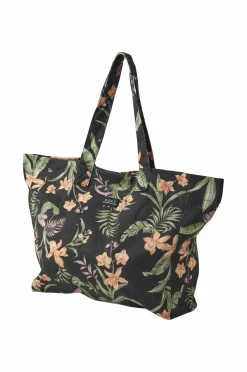 Roxy Tasker>Taske Anti Bad Vibes Printed Anthracite Island Escape