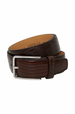 Saddler Bælte SDLR Dark Brown Online