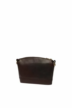 Saddler Tasker>Lædertaske Signe Dark brown