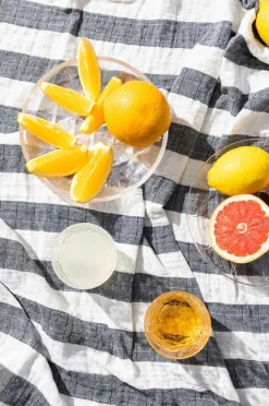 Sagaform Emelie ternet Svart/vit