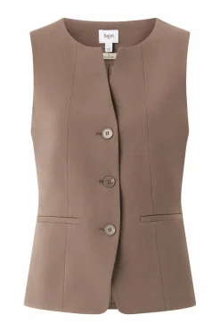 Saint Tropez Vest LuwaSZ Shitake Discount