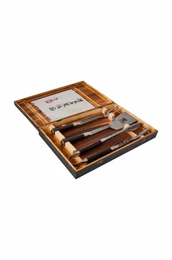 Satake Udemøbler & Have>Bbq sæt 3 stk. Kuro Sølv