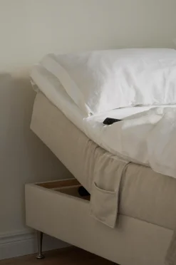 Scapa Justerbar seng Luna Fast Beige Discount