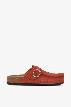 Scholl Sandaler & Sandaler Med Hæl>Mokkasin Bora Moccasin Red
