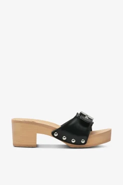 Scholl Iconic Sandal med hæl SL Pescura Ibiza 2.0 Suede Black