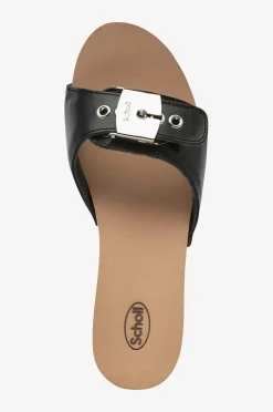 Scholl Iconic Sandal med hæl SL Pescura Ibiza 2.0 Suede Black