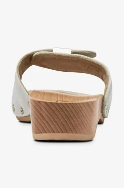 Scholl Iconic Træsko SL Pescura Heel White Best