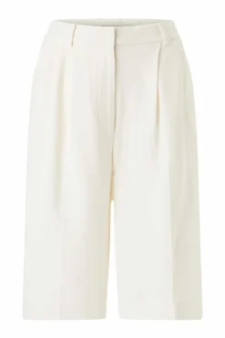 Second Female Shorts>Shorts Lino Shorts White alyssum