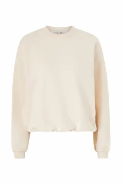 Second Female Sweatshirts & Hoodies>Sweatshirt Abadell Balloon Whisper white