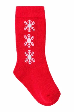 Seger Skisokker Lillen Wool Sock Red