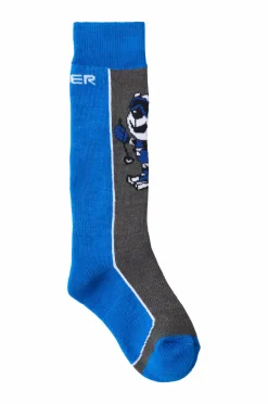 Seger Skisokker Snowbear Alpine Sock JR Blue Hot