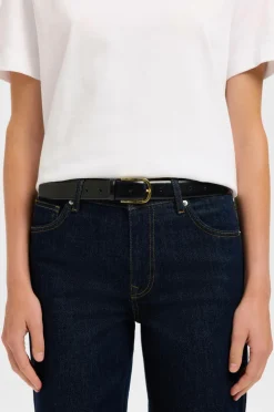 Selected FEMME Bælte slFiona Leather Belt Black New