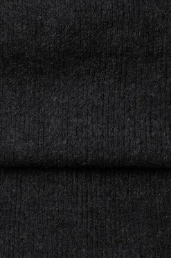 Selected FEMME Tørklæder & Halstørklæder>Halstørklæde slfLulu Woolblend Narrow Knit Scarf Black