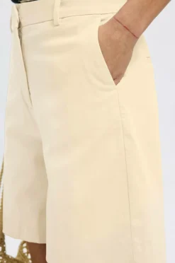 Selected FEMME Shorts slfVienna HW Wide Shorts Birch Best