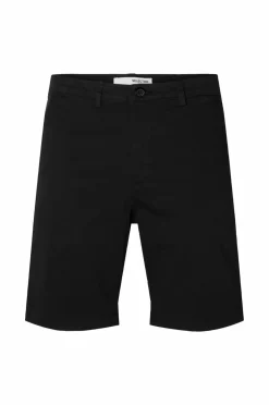 Selected HOMME Shorts>Chinoshorts slhSlim-Miles Flex Shorts Black