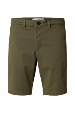 Selected HOMME Chinoshorts slhSlim-Miles Flex Shorts Kalamata Best