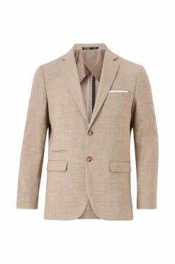 Selected HOMME Habitjakke slhSlim-Oasis Linen Blz B Noos Sand Sale